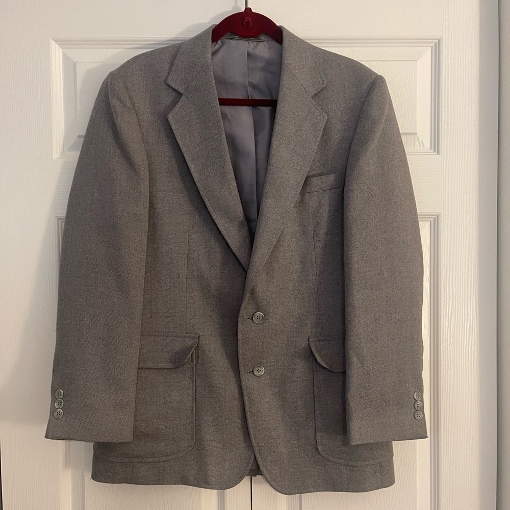 Haggar Light Gray Men's Blazer